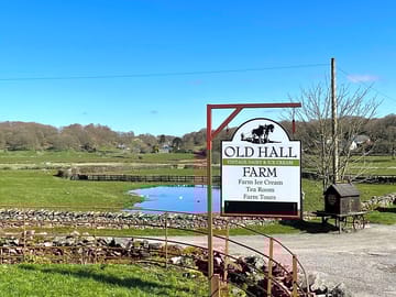 Set on a working farm