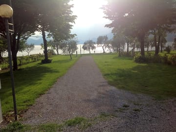 View of the lake