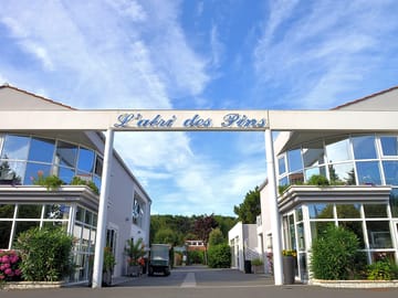 Entrance to the site