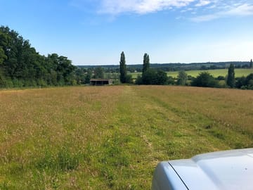 View from the camp site
