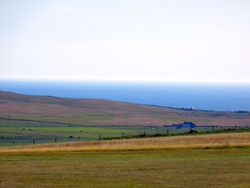 View from the pitches looking towards freshwater west