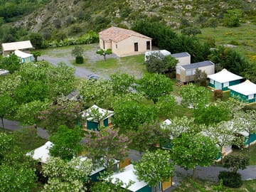 The shower and toilet block