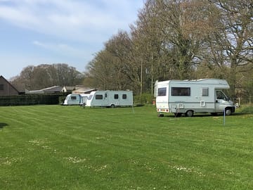 Pitches by the treeline