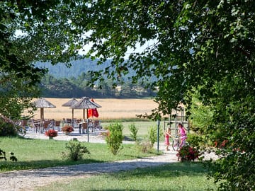 Restaurant terrace