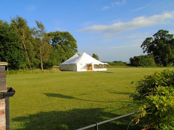 View over the pitches