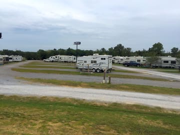 Plenty of space for big rigs