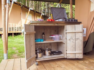 Cook outside