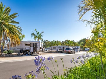 Space for motorhomes