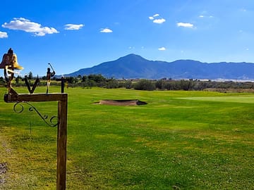 Golf course and view from the rv park