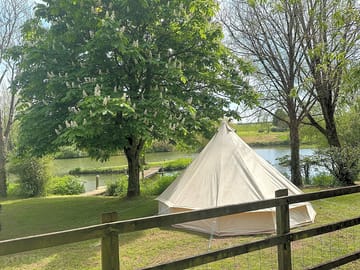 Exterior of the tent