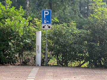 Electric car charging points