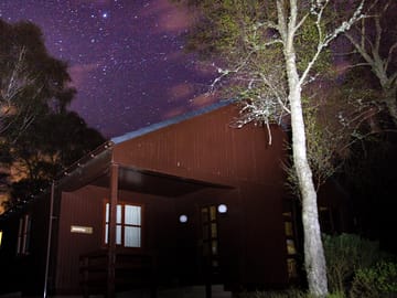 The sky at night