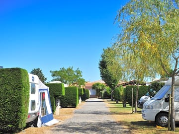 Camping pitches