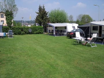 Spacious pitches