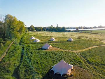 A selection of our bell tents