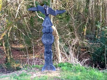 The pentewan valley trails provides fantastic walks and cycle rides direct from the site.