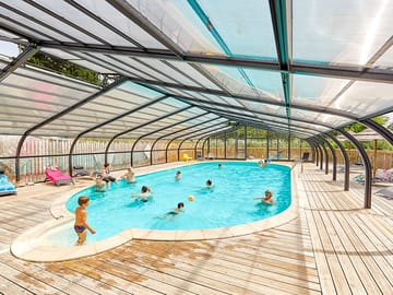 Heated indoor swimming pool