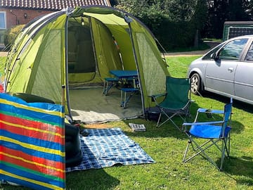Tent set up