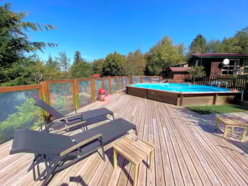 Swimming pool and sun deck