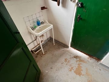 At least clean the floor maybe?