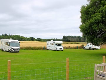 Pitch size 16m by 10m ideal for larger vans