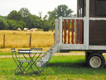 Relax outside your caravan