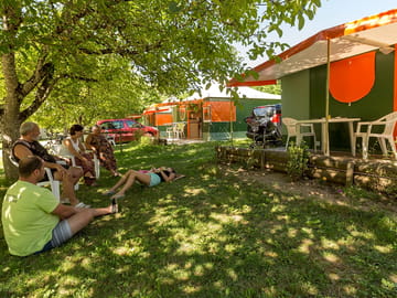 Plenty of space and shade