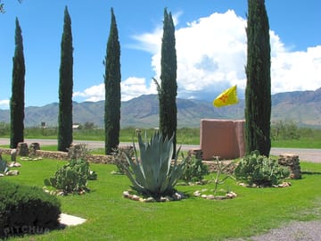 View of the entrance