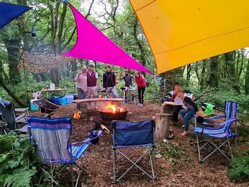 Woodland firepit