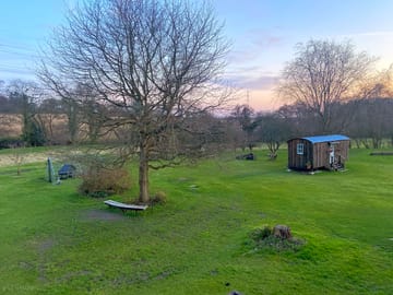 Winter at the site