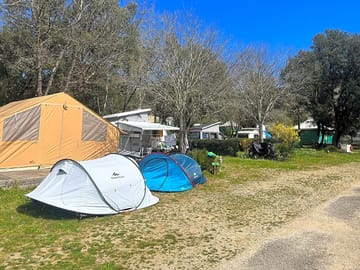 Spacious pitches