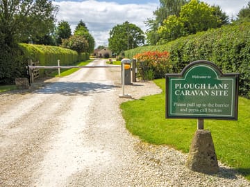Entrance to the site