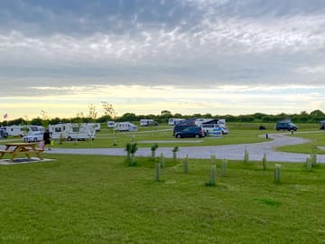 Grass and hardstanding pitches