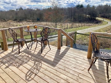 Decking area and surroundings