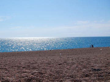 Fishing at west bexington