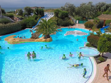Outdoor heated pool