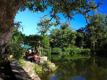 Terrace at the lake