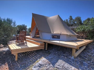 Take in the sea views from the deck