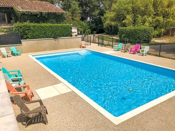 Heated outdoor pool