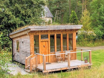 Hut made from local woods