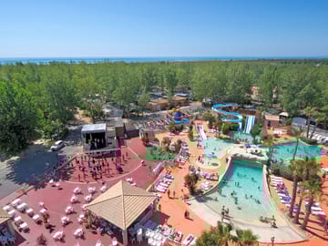 Aerial view of the site