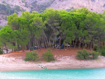 Aerial view of the site