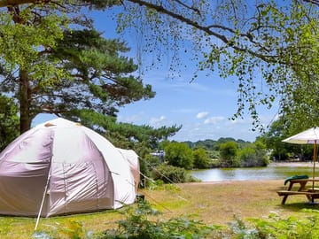 Bell tent exterior