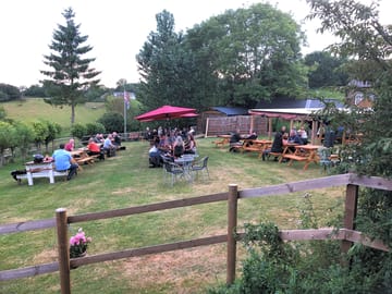 The pub garden