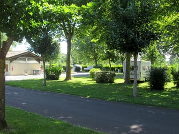 Shaded grass pitches