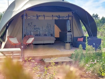 Glamping lodge