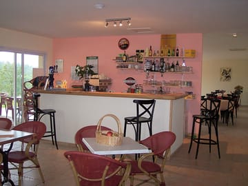 Have a drink near the swimming pool in our comfortable bar
