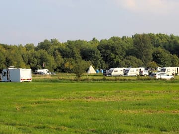 Level grassy pitches