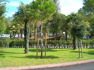 Gardens around the site