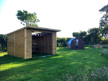 Cwtch and its camp kitchen